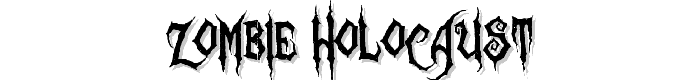 Zombie Holocaust font